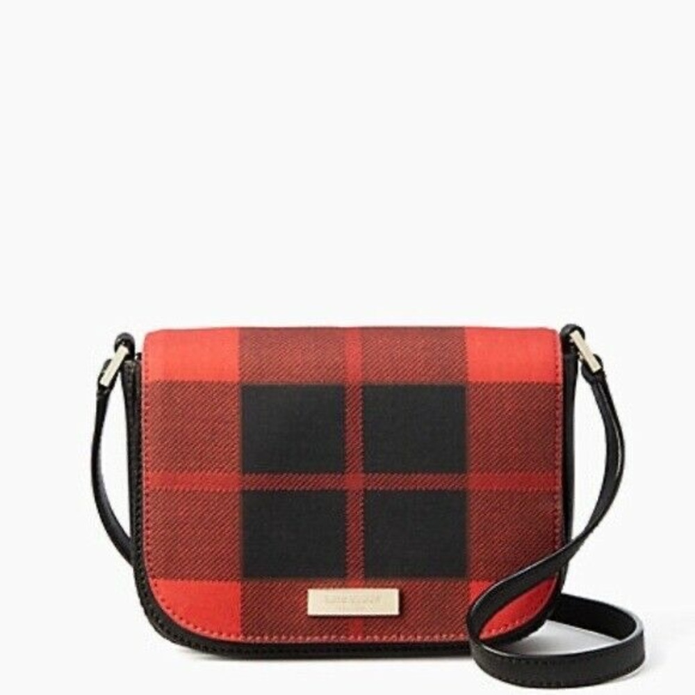Kate Spade ♠️ Like New! Red Plaid Crossbody Bag